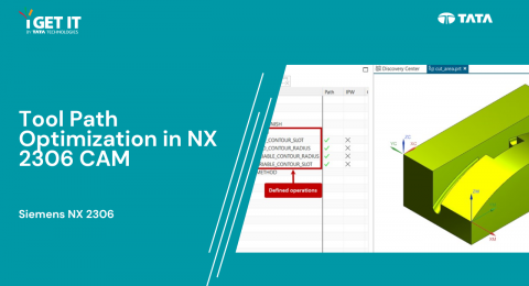 Tool path Optimization NX