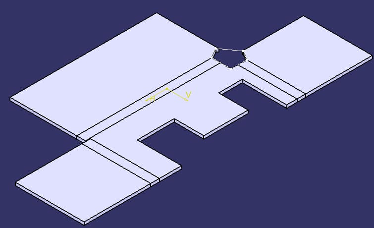 Corner relief definition